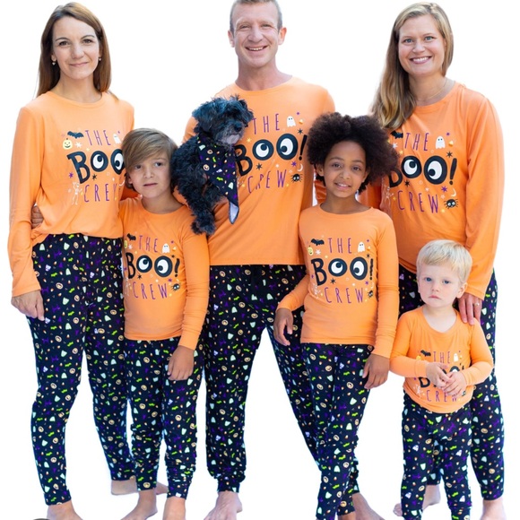 Women’s Halloween Boo Crew pajamas sleepwear - Picture 3 of 8
